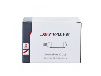 Weldtite JetValve készlet 30 db-os töltő CO2 palack 16 g