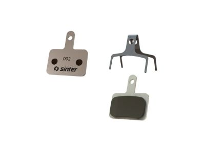 Sinter Shimano B Type brzdové platničky, organické, červená