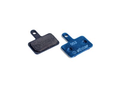 Sinter Shimano B Type brake pads, organic, blue