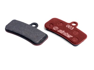 Sinter Shimano D Type brake pads, organic, red