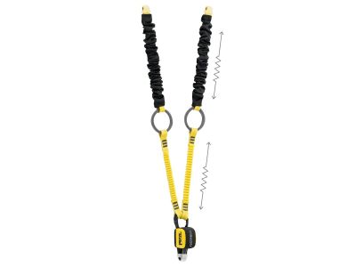 Petzl ABSORBICA-Y TIE BACK Auffanggerät ohne Karabiner