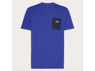 Oakley CLASSIC B1B POCKET tričko, Crystal Blue