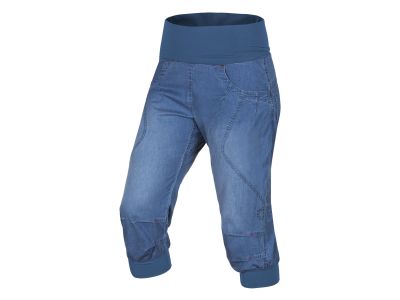 Spodenki damskie OCÚN Noya Shorts Jeans, kolor średni niebieski