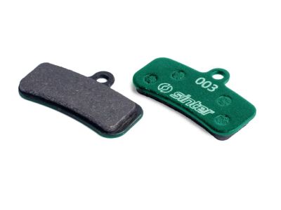 Sinter Shimano D Type brake pads, organic, green