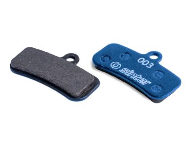 Sinter Shimano D Type brake pads, organic, blue