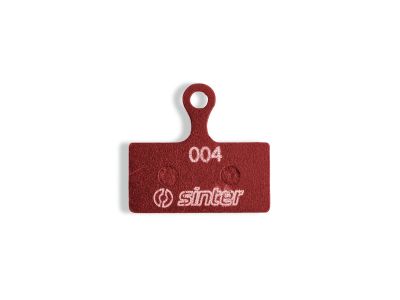 Sinter Shimano G Type brake pads, organic, red