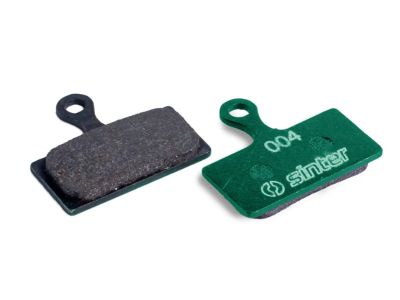 Sinter Shimano G Type brake pads, organic, green