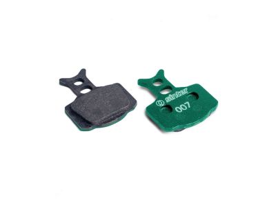 Sinter Formula brake pads, organic, green