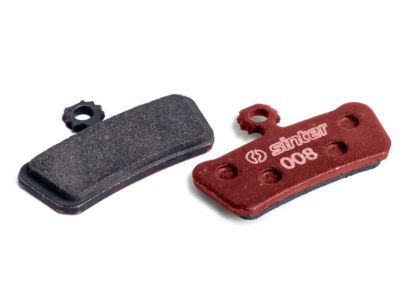 Sinter SRAM Elixir Trail, G2, Guide brake pads, organic, red