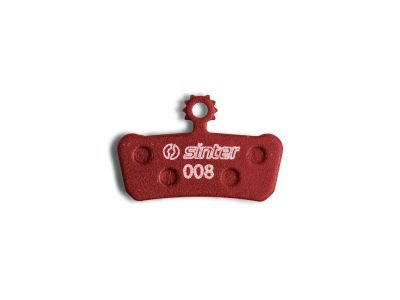 Sinter SRAM Elixir Trail, G2, Guide brake pads, organic, red