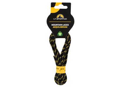 La Sportiva Mountain Aequilibrium Laces tkaničky do bot, 180 cm, černá