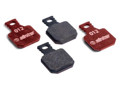 Sinter Magura brake pads, organic, red