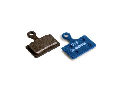 Sinter Shimano K Type brake pads, organic, blue