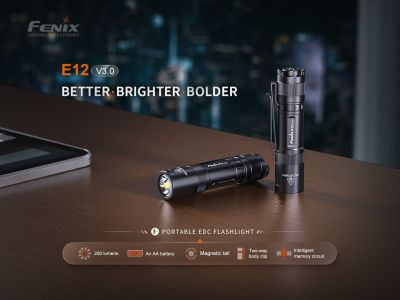 Lampa Fenix ​​​​E12 V3.0