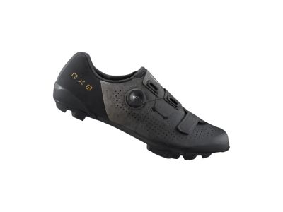 Shimano SH-RX801 cycling shoes, wider design, black