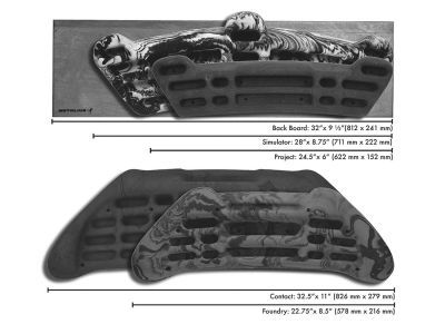 Metolius PROJECT Trainingsboard, schwarz