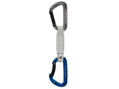 Zamek kluczowy Mammut Workhorse Quickdraw express, 12 cm, niebieski