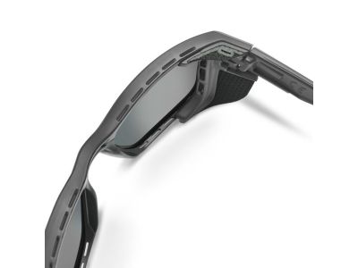 Julbo SHIELD M Reactiv 0-4 HC Brille, schwarz/blau/weiß