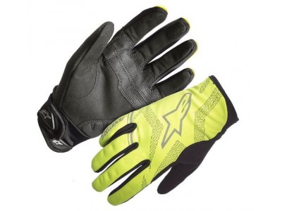 Alpinestars Stratus gloves, acid yellow/black