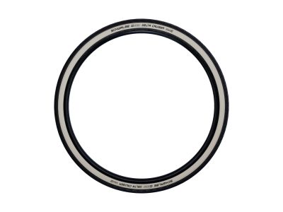 Anvelopă Schwalbe Delta Cruiser Plus 700x28C Active PunctureGuard, sârmă, negru/alb, reflex