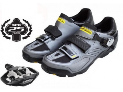 Shimano SH-M163G Limited MTB men&#39;s shoes + M530 pedals