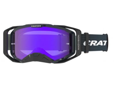 CRATONI MX Madvision COLOR+ Okulary sportowe, black matt