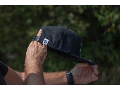 MTBIKER snapback šiltovka, čierna