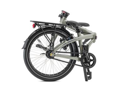 Bicicleta pliabila Tern NODE D7i 24, gri deschis