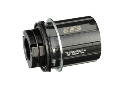 Piuliță Novatec A/A2 ABG, 3 zăvoare, Shimano 11, aluminiu, OEM