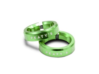 Peaty's Monarch Lock Ring objímka gripov, emerald