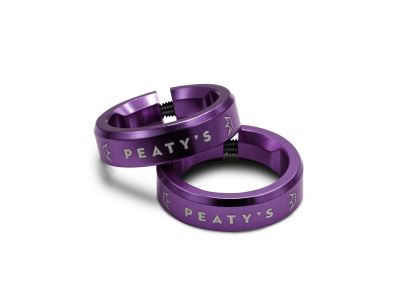 Peaty's Monarch Lock Ring objímky gripov, violet