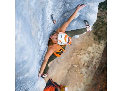 Petzl SIROCCO helmet, white/orange