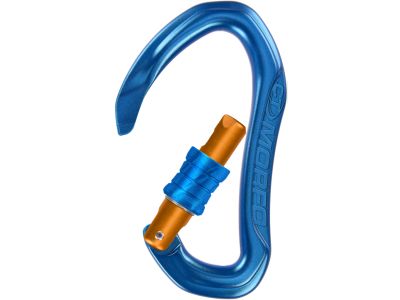 Climbing Technology Morfo SG Karabiner, blau/orange