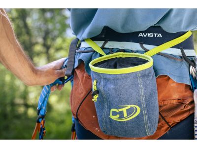 Climbing Technology Morfo SG Karabiner, blau/orange
