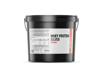 StillMass Whey Protein Silberprotein, 6.000 g, Banane