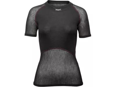 Brynje Wool Thermo Light Damen-T-Shirt, schwarz