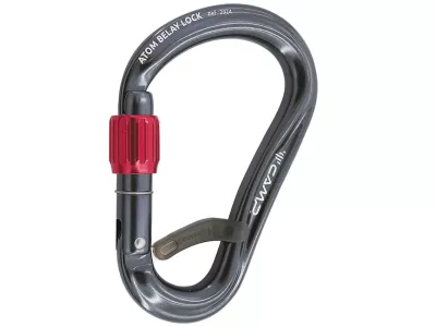 CAMP Atom Belaz Lock Karabiner, Gun Metal