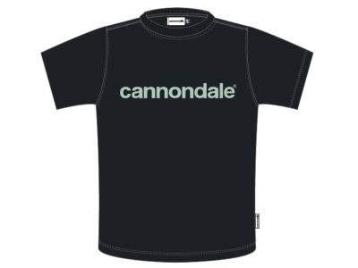 Cannondale Lifestyle póló, fekete/hűvös menta