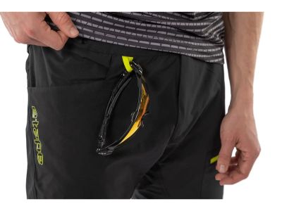 Pantaloni scurți Etape Freedom 3.0, negru/lime