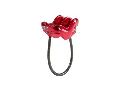 OCÚN Belay Eagle Screw/Hurry rögzítőkészlet, antracit/piros