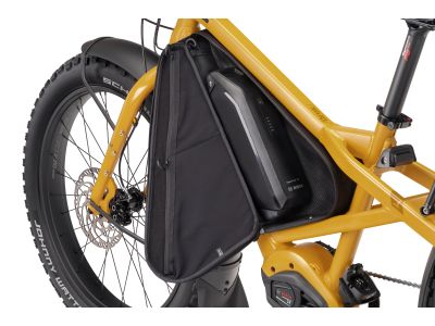 Tern Orox S12 27.5 electric bicycle, yellow