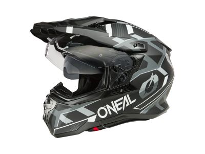 O&#39;NEAL D-SRS SQUARE helmet, black/white/grey