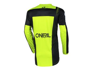 Koszulka rowerowa O&#39;NEAL ELEMENT RACEWEAR, czarno-żółta