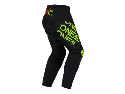 O&#39;NEAL ELEMENT STATIC pants, black/yellow