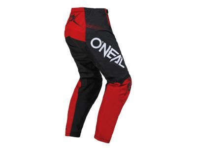 Spodnie O&#39;NEAL ELEMENT RACEWEAR, czarno-czerwone