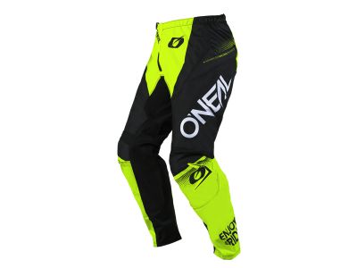 Pantaloni O&#39;NEAL ELEMENT RACEWEAR, negru/galben