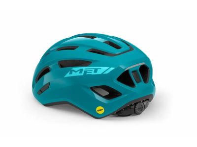 Kask MET MILES MIPS, kolor aqua green