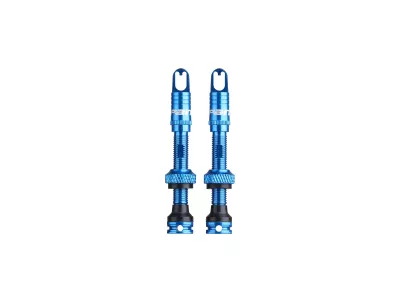 SPANK Fratelli tubeless valves, Presta valve 40 mm, blue