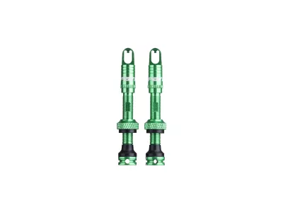 SPANK Fratelli tubeless valves, ball valve 40 mm, green