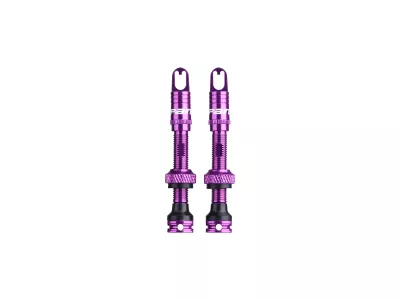 SPANK Fratelli tubeless valves, ball valve 40 mm, purple
